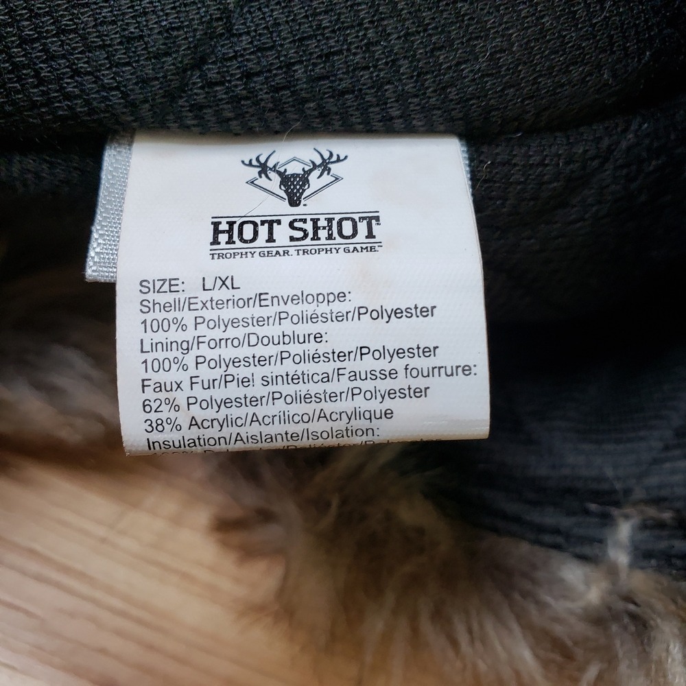 Hot Shot Men's Size L/XL Trapper Hat‎ Real Tree APX Green Camoflauge Winter NWT - Picture 15 of 16